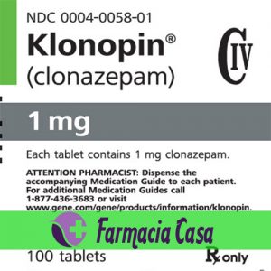 Klonopin 1mg (clonazepam) Acquista